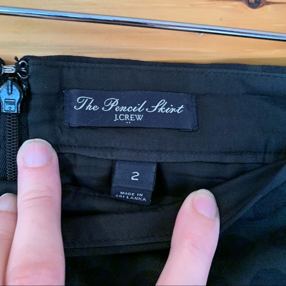 J Crew The Pencil Skirt Polka Dot - Picture 3 of 6